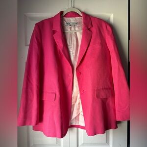 Zara blazer pink size XL make an offer